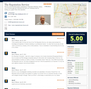 Letting agents directory page